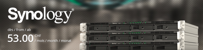 Votre serveur NAS Synology dans un véritable Datacenter! - Yabo